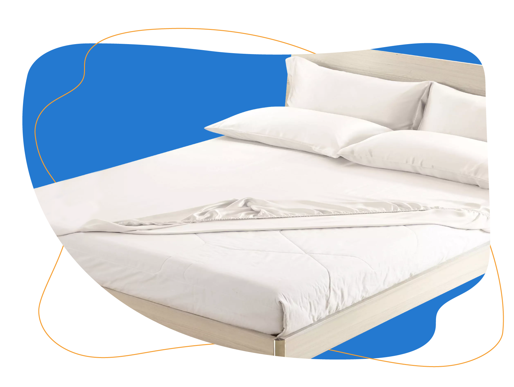 lilysilk fitted sheet elastic band